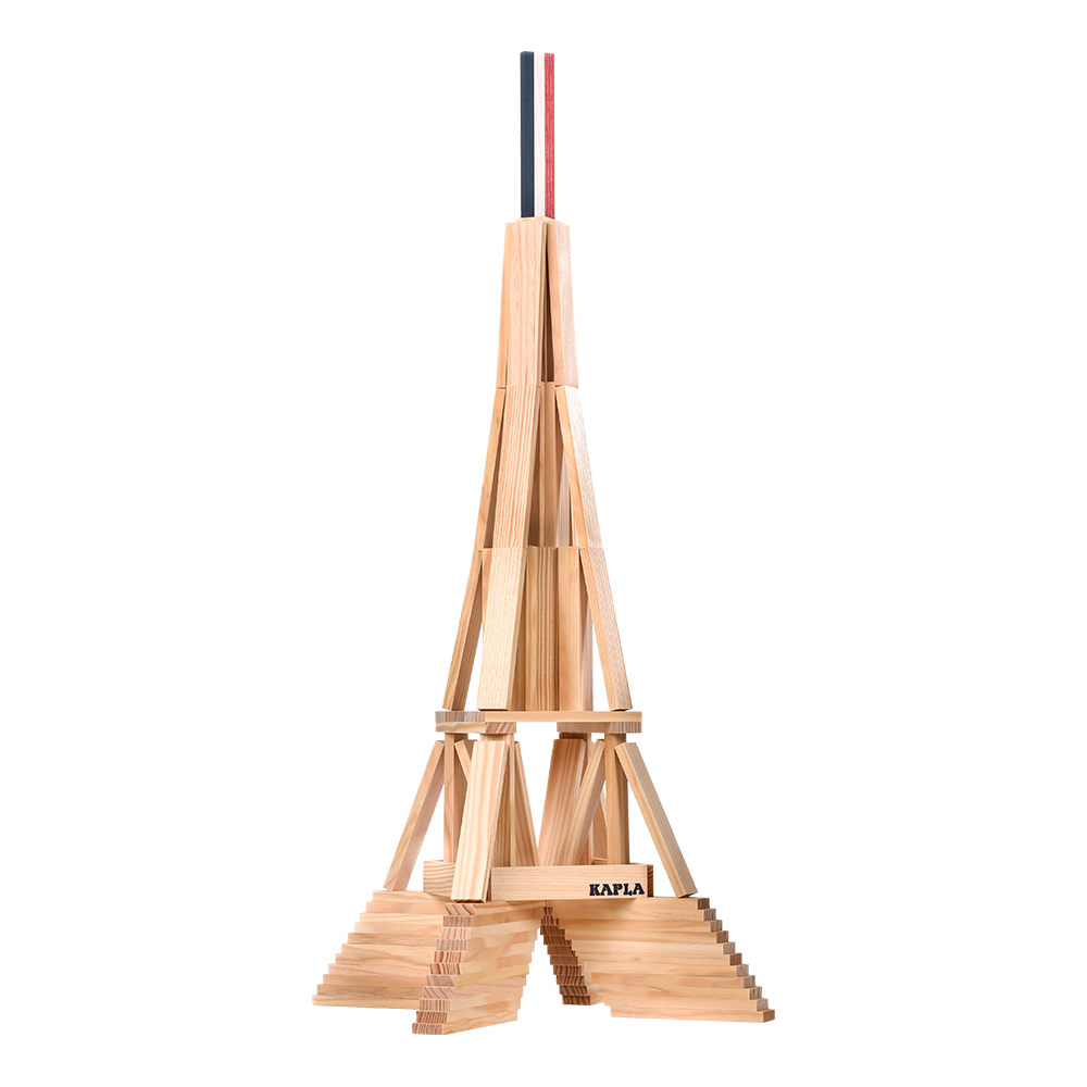 Ontcijferen Arctic Wakker worden Bouw een Eiffeltoren met KAPLA-plankjes !