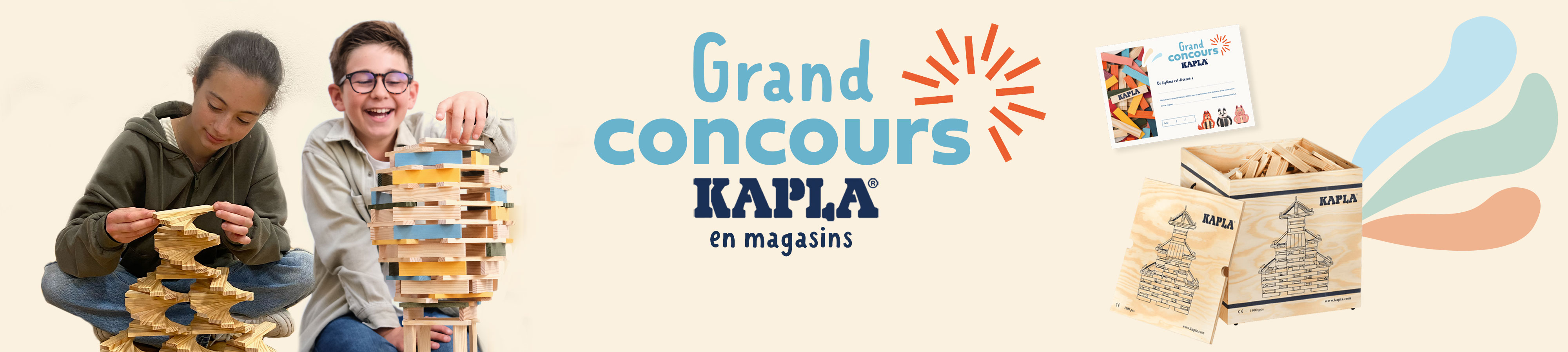 Jeu concours Slide background